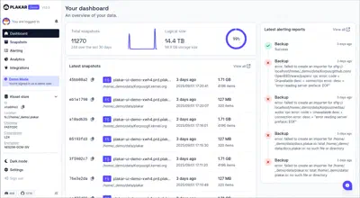 Web UI, light mode