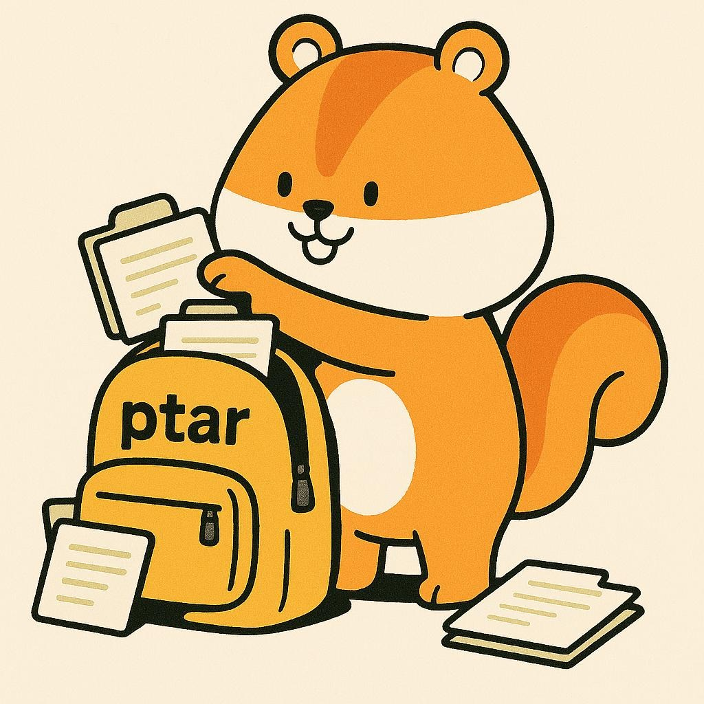 It doesn't make sense to wrap modern data in a 1979 format, introducing .ptar