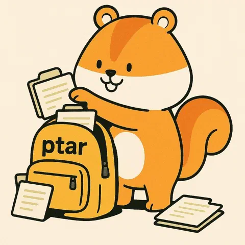 It doesn't make sense to wrap modern data in a 1979 format, introducing .ptar